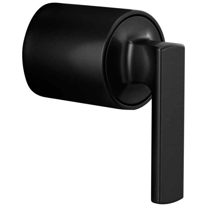 BRIZO Kintsu Pressure Balance Trim Lever Handle — Matte Black