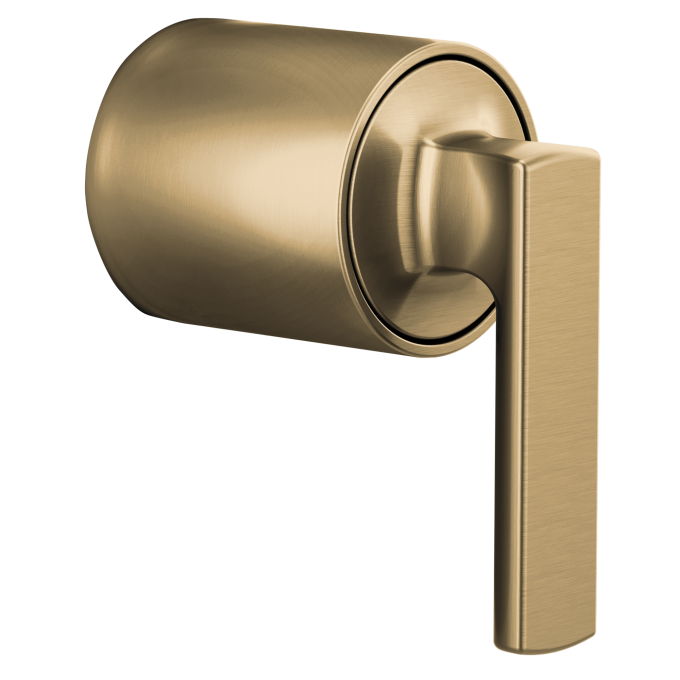 BRIZO Kintsu Pressure Balance Valve Trim Lever Handle Kit — Luxe Gold
