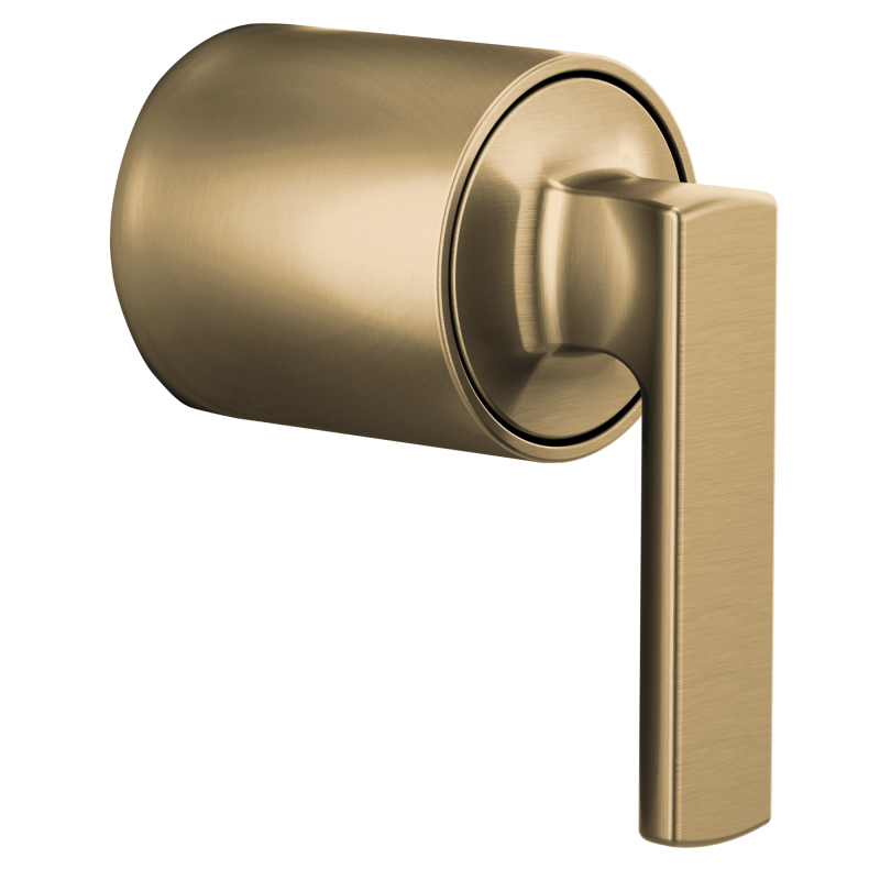 BRIZO Kintsu Pressure Balance Valve Trim Lever Handle Kit — Luxe Gold