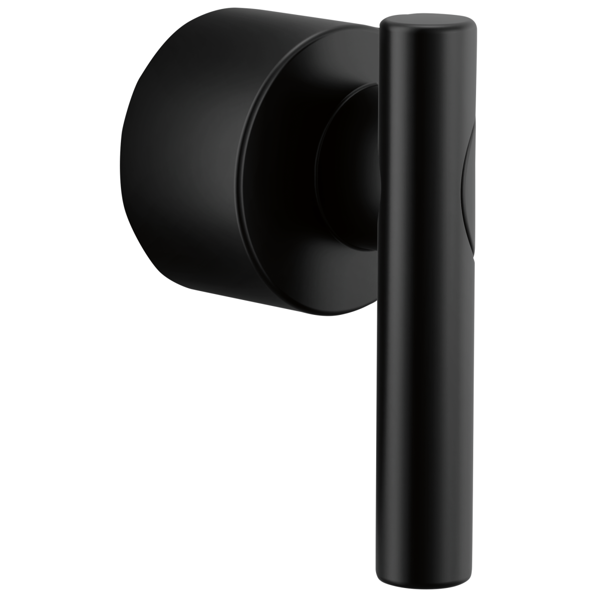 BRIZO Roccesco Pressure Balance Valve Trim Lever Handle Kit — Matte Black