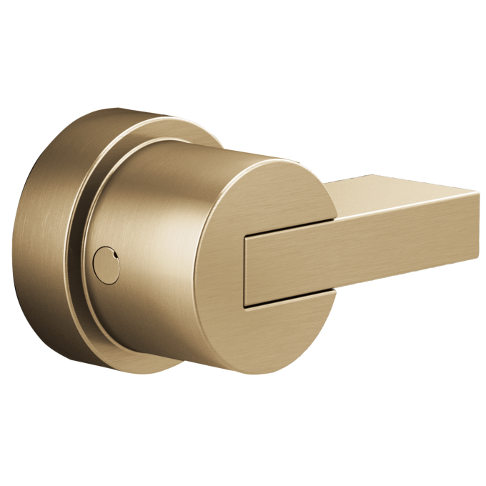 BRIZO Litze Pressure Balance Valve Only Trim Lever Handle Kit — Luxe Gold