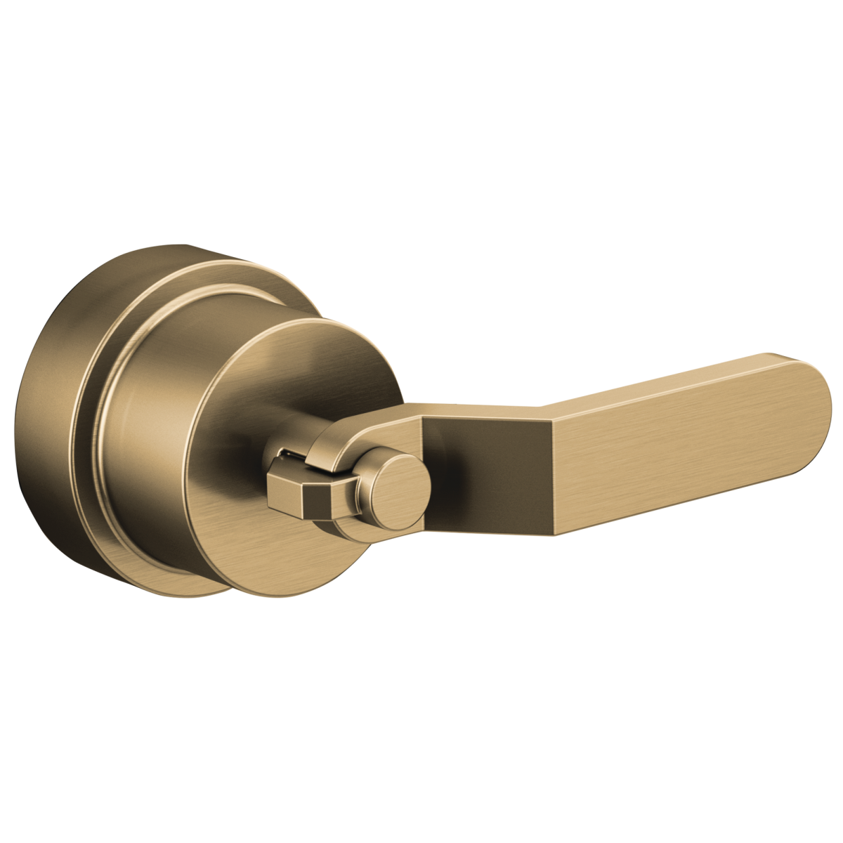 BRIZO Litze Pressure Balance Valve Only Trim Industrial Lever Handle Kit — Luxe Gold