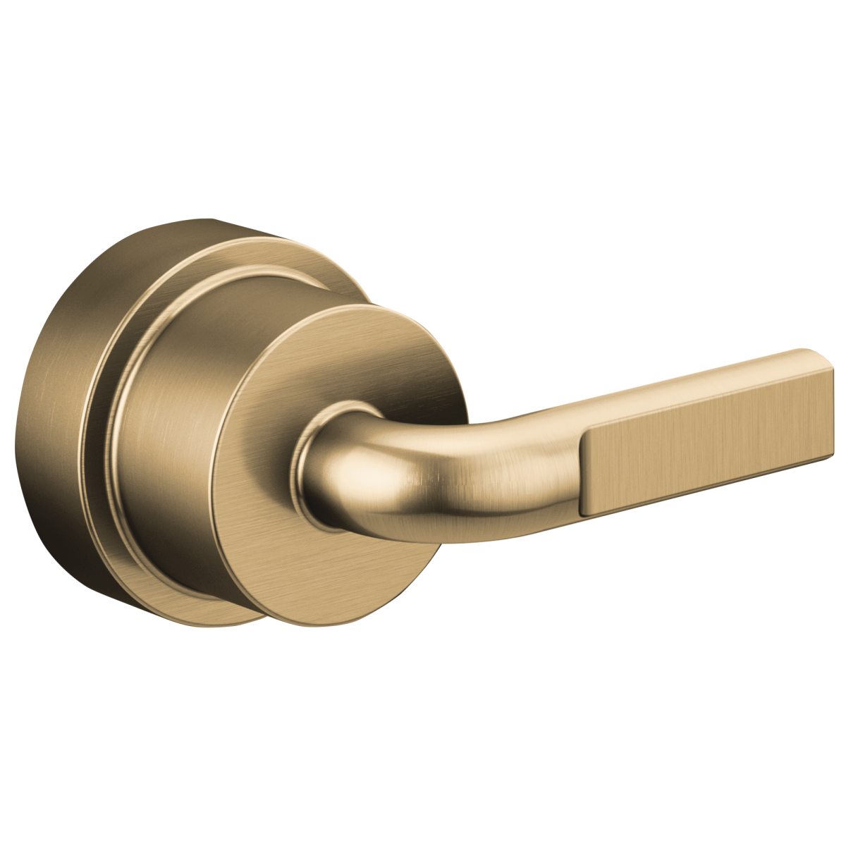 BRIZO Litze Pressure Balance Valve Only Trim Notch Lever Handle Kit — Luxe Gold