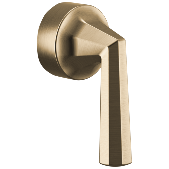 BRIZO Beauclere Pressure Balance Valve Trim Lever Handle Kit — Luxe Gold