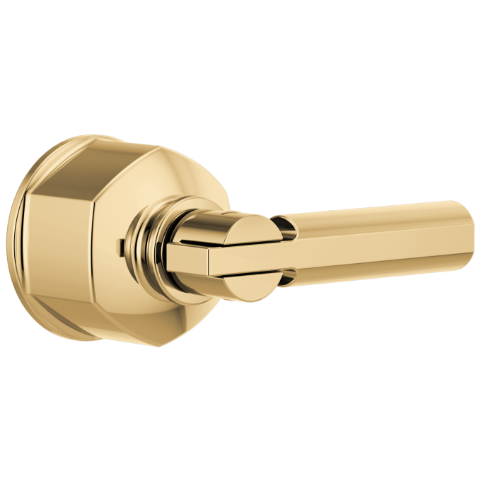 BRIZO Invari Pressure Balance Valve Trim Lever Handle Kit — Polished Gold