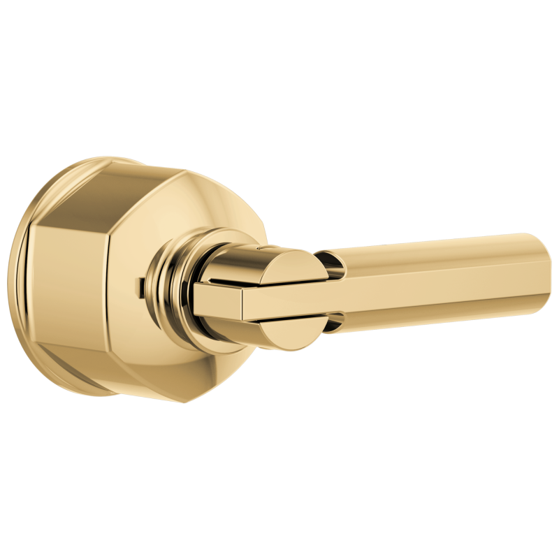 BRIZO Invari Pressure Balance Valve Trim Lever Handle Kit — Polished Gold