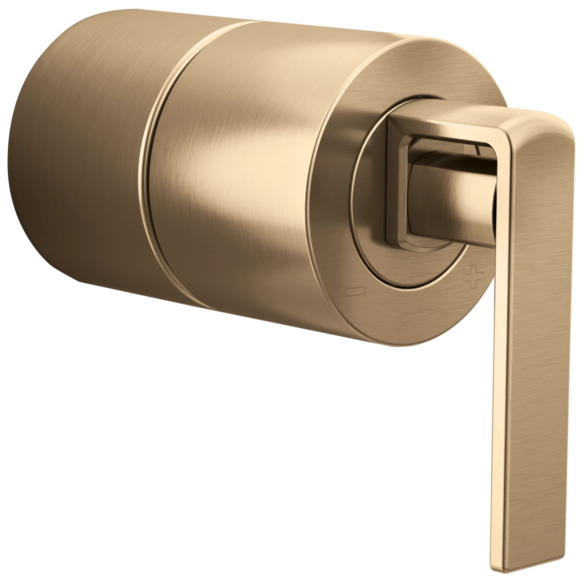 BRIZO Frank Lloyd Wright Pressure Balance Valve Gap Lever Handle Kit — Luxe Gold