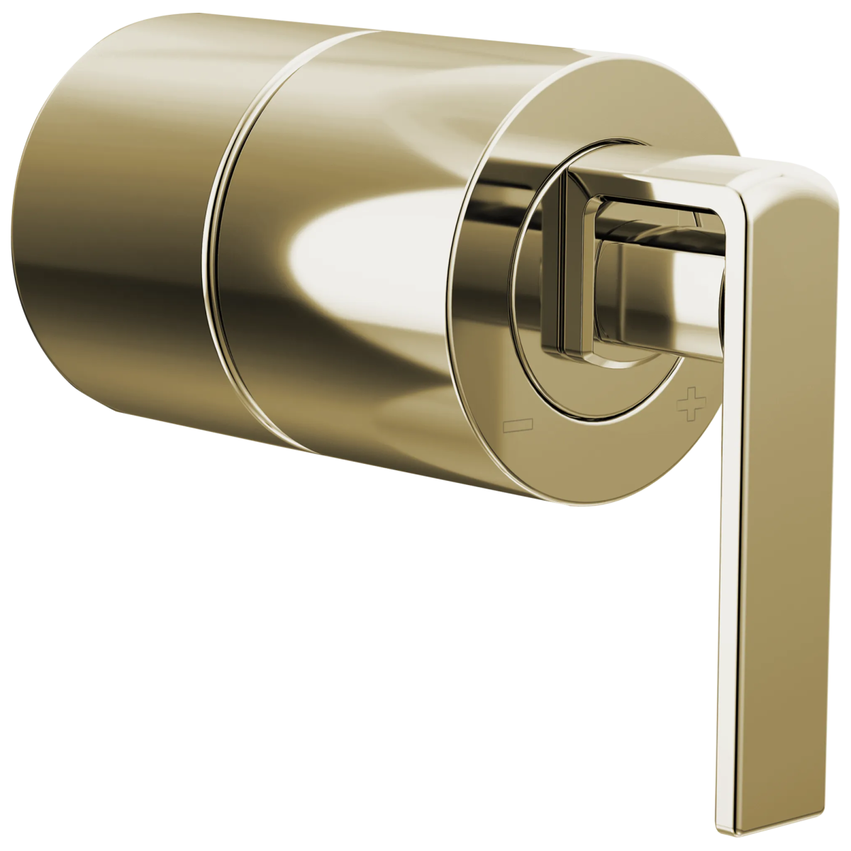 BRIZO Frank Lloyd Wright Pressure Balance Valve Gap Lever Handle Kit — Polished Nickel