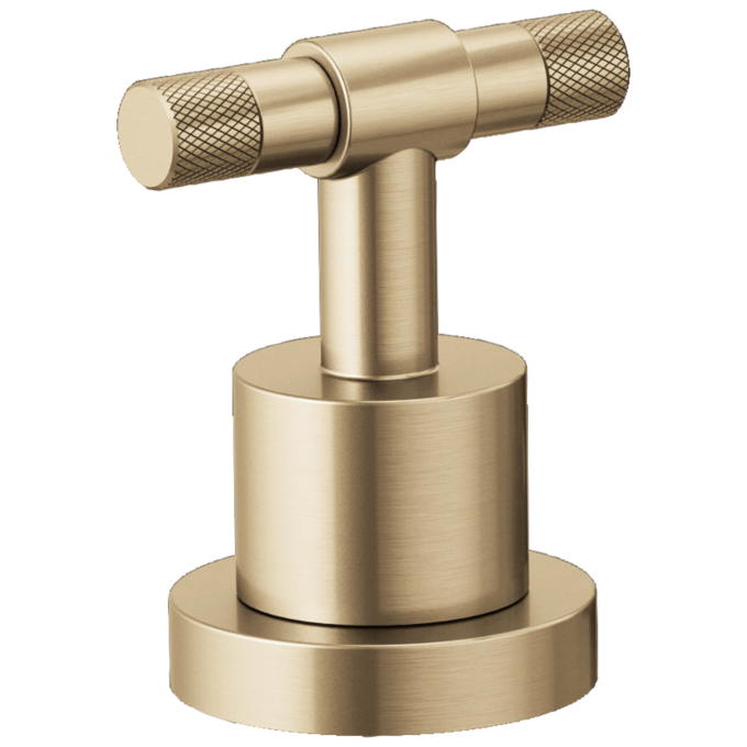 BRIZO Litze Roman Tub Faucet T-Lever Handle Kit — Luxe Gold
