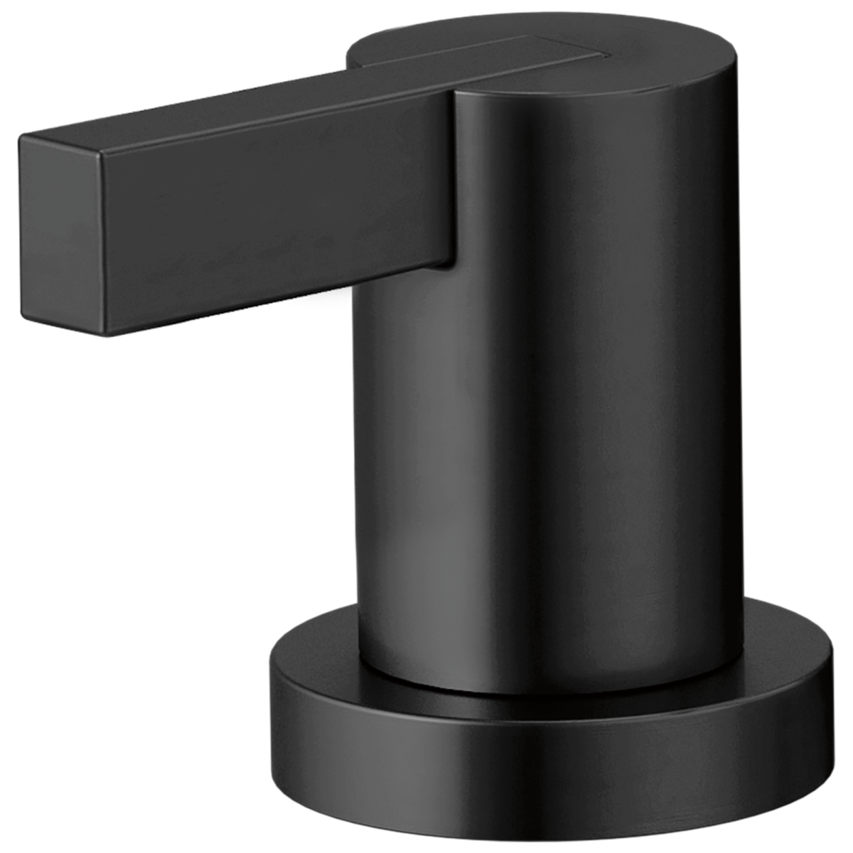 BRIZO Litze Roman Tub Handle Kit - Extended Lever — Matte Black