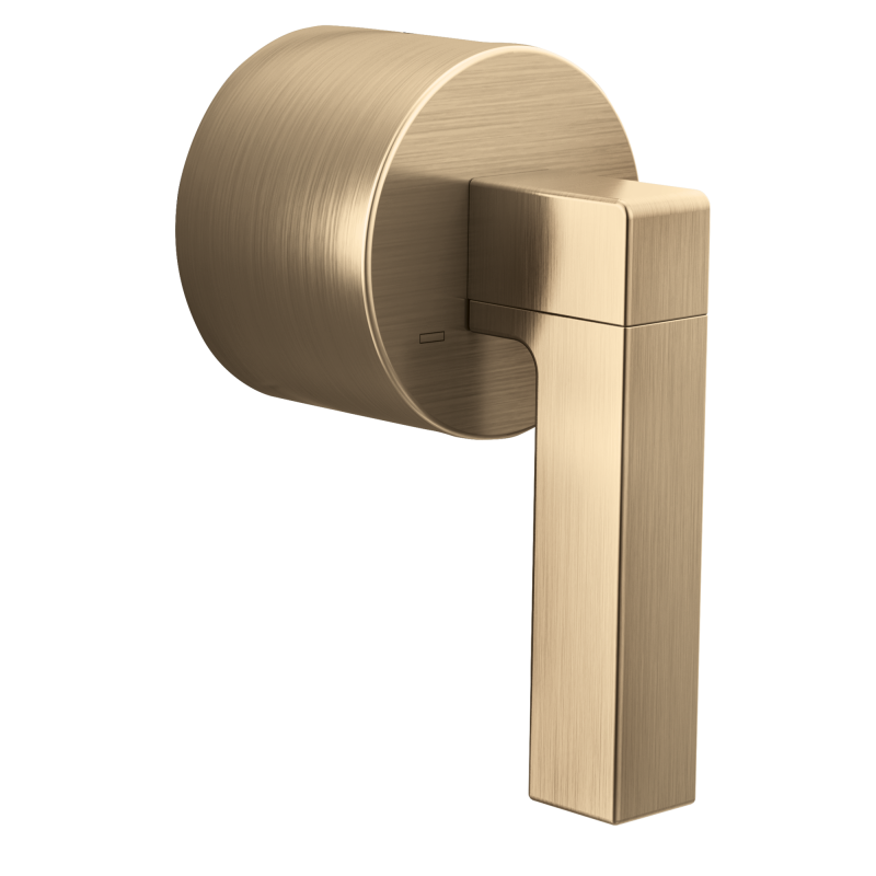 BRIZO Frank Lloyd Wright Sensori Thermostatic Valve Trim Lever Handle Kit — Luxe Gold