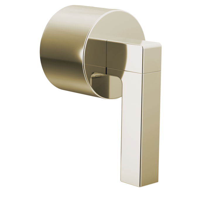 BRIZO Frank Lloyd Wright Sensori Thermostatic Valve Trim Lever Handle Kit — Polished Nickel
