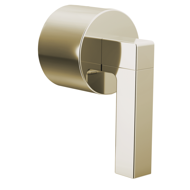 BRIZO Frank Lloyd Wright Sensori Thermostatic Valve Trim Lever Handle Kit — Polished Nickel
