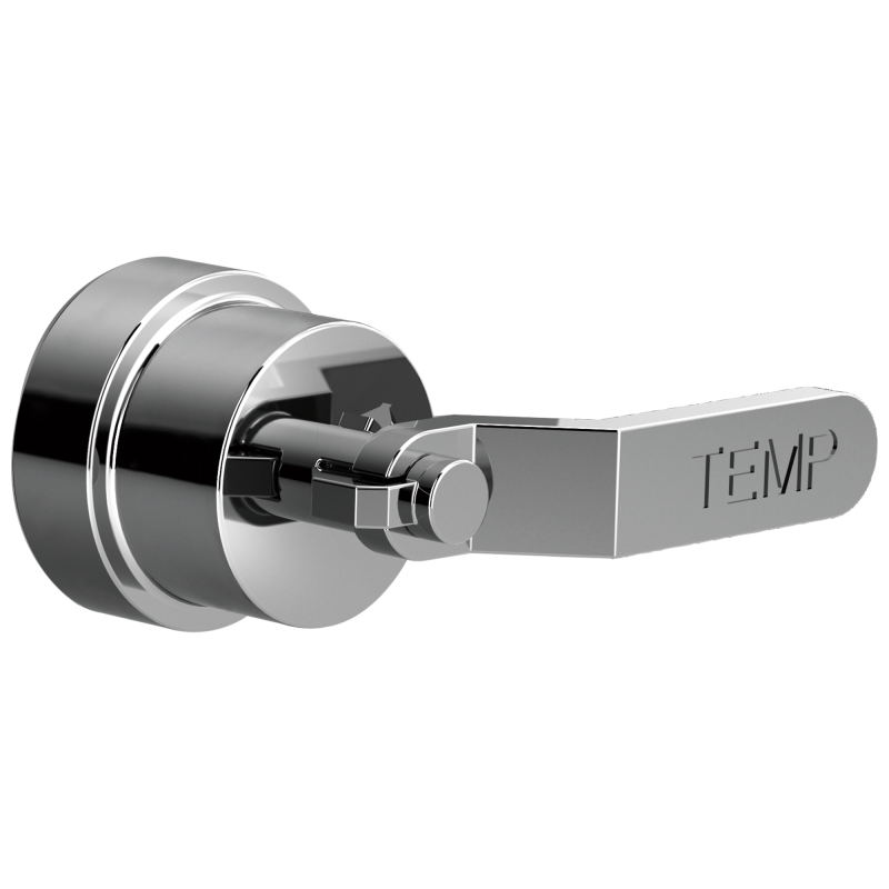 BRIZO Litze Sensori Thermostatic Valve Trim Industrial Lever Handle Kit — Chrome