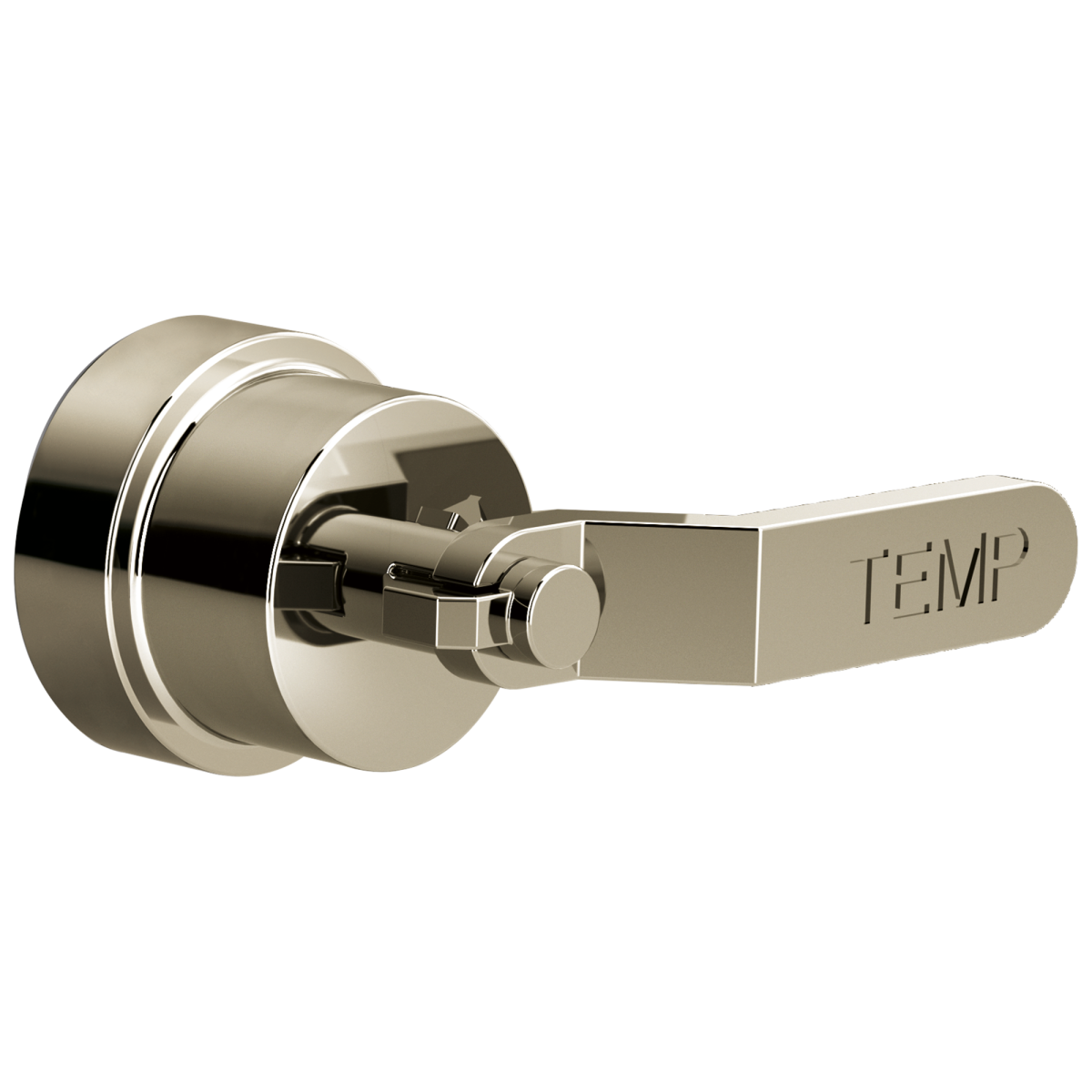 BRIZO Litze Sensori Thermostatic Valve Trim Industrial Lever Handle Kit — Polished Nickel