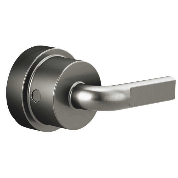 BRIZO Litze Sensori Thermostatic Valve Trim Notch Lever Handle Kit — Luxe Steel