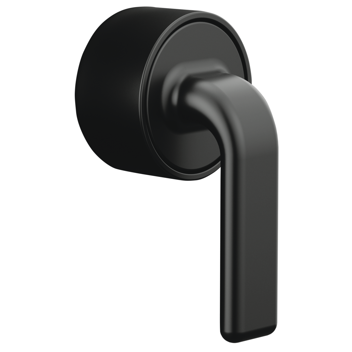 BRIZO Allaria Sensori Thermostatic Valve Trim Twist Lever Handle Kit — Matte Black