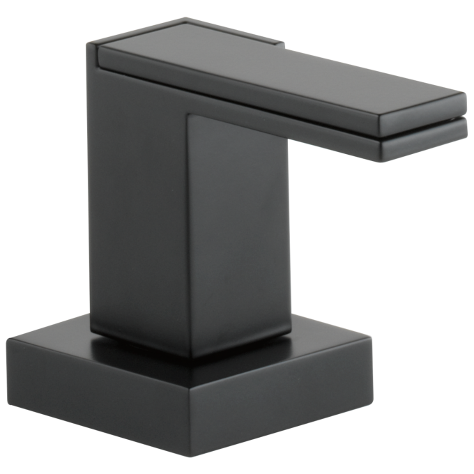 BRIZO Siderna Roman Tub Faucet Lever Handle Kit — Matte Black