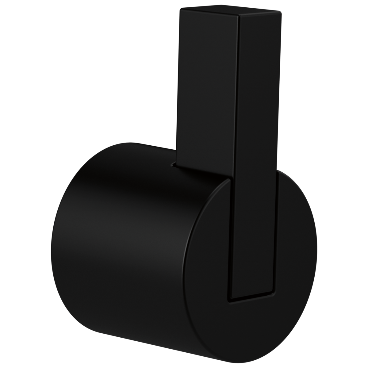 BRIZO Litze Single-Handle Freestanding Tub Filler Handle Kit - Lever — Matte Black