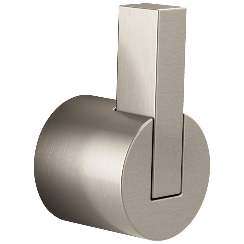 BRIZO Litze Single-Handle Floor Mount Tub Filler Lever Handle Kit — Luxe Nickel