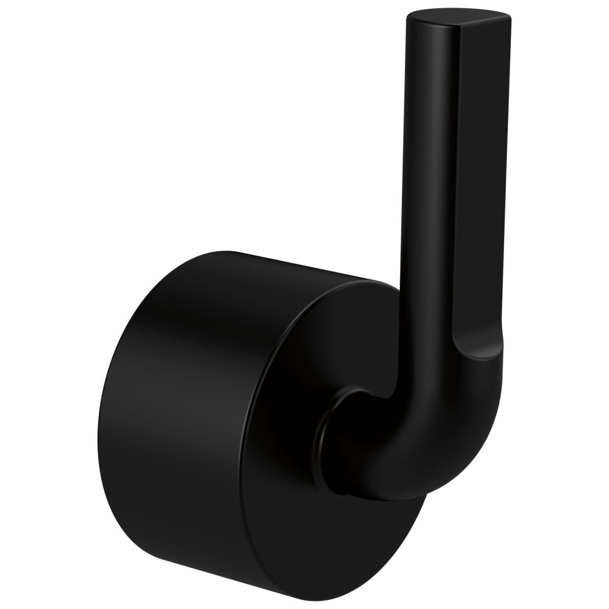 BRIZO Litze Single-Handle Freestanding Tub Filler Handle Kit - Notch Lever — Matte Black