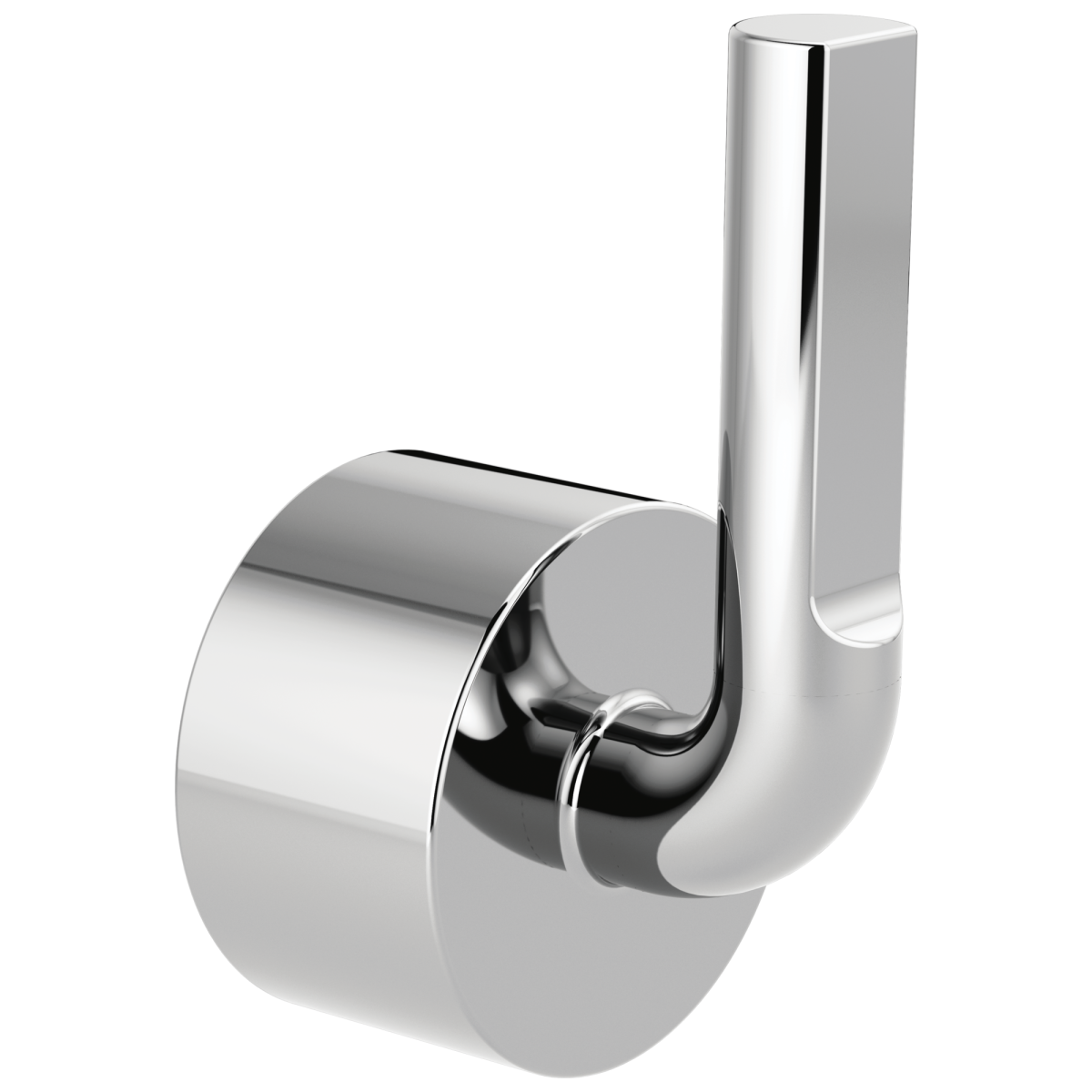 BRIZO Litze Single-Handle Floor Mount Tub Filler Notch Lever Handle Kit — Chrome