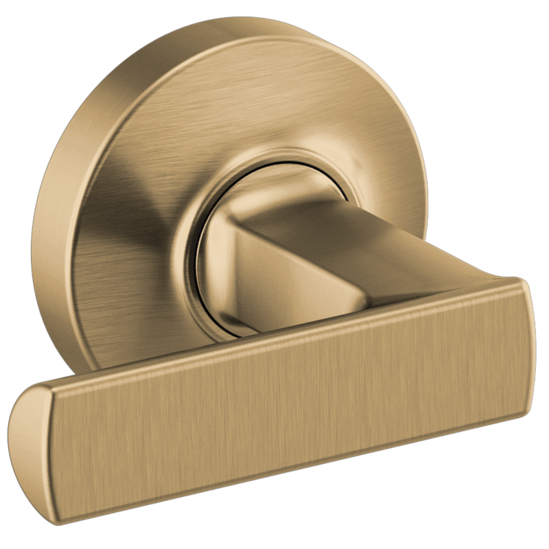 BRIZO Kintsu Two-Handle Wall Mount Tub Filler Lever Handle Kit — Luxe Gold
