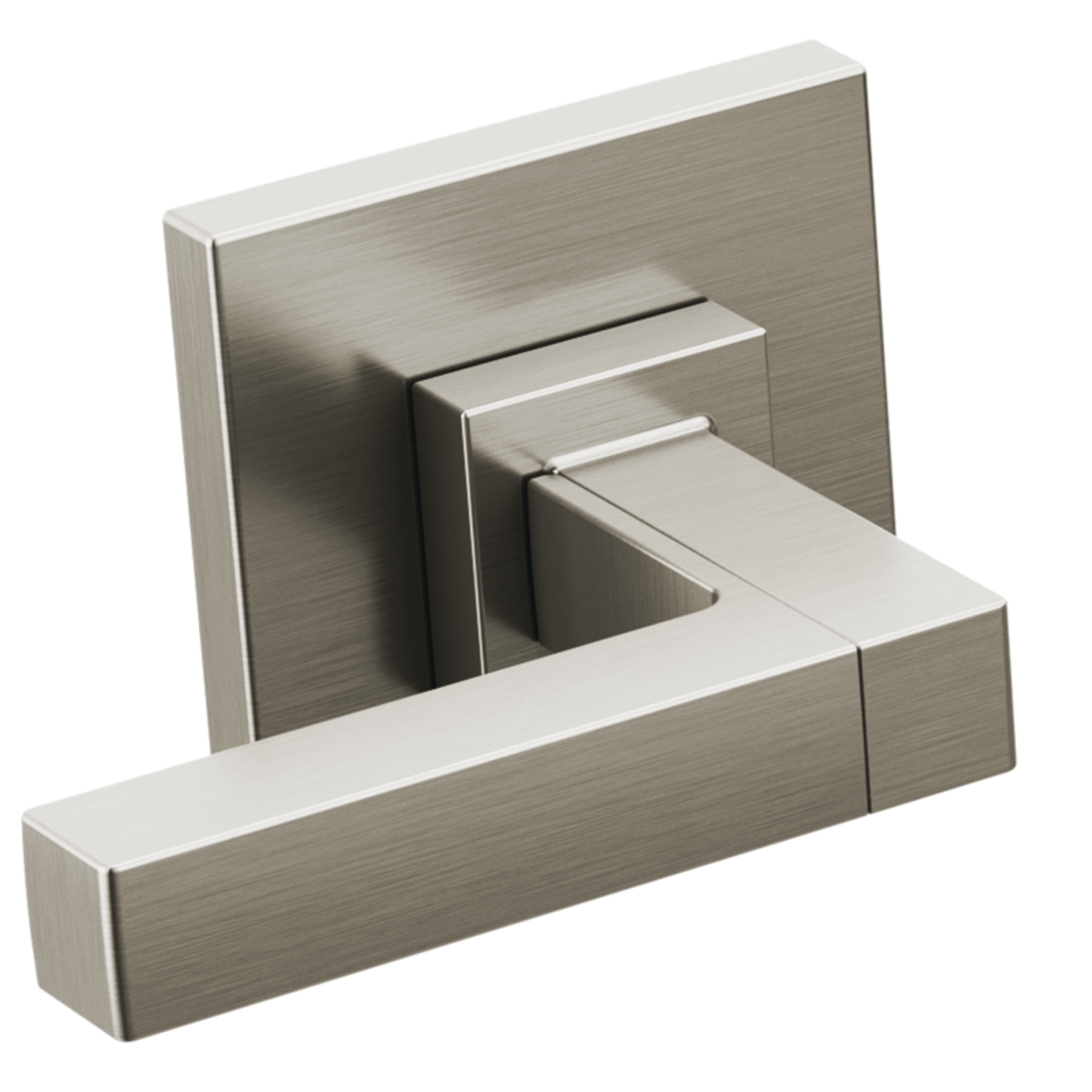 BRIZO Frank Lloyd Wright Two-Handle Wall Mount Tub Filler Lever Handle Kit — Luxe Nickel