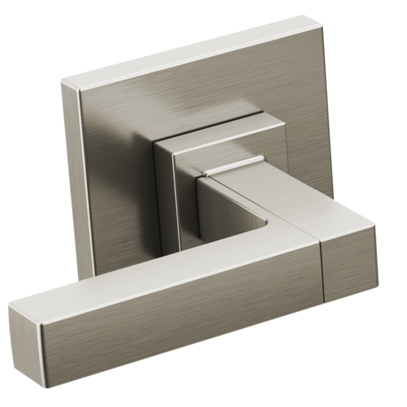 BRIZO Frank Lloyd Wright Two-Handle Wall Mount Tub Filler Lever Handle Kit — Luxe Nickel