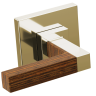 Polished Nickel Wood
