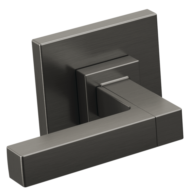 BRIZO Frank Lloyd Wright Two-Handle Wall Mount Tub Filler Lever Handle Kit — Luxe Steel