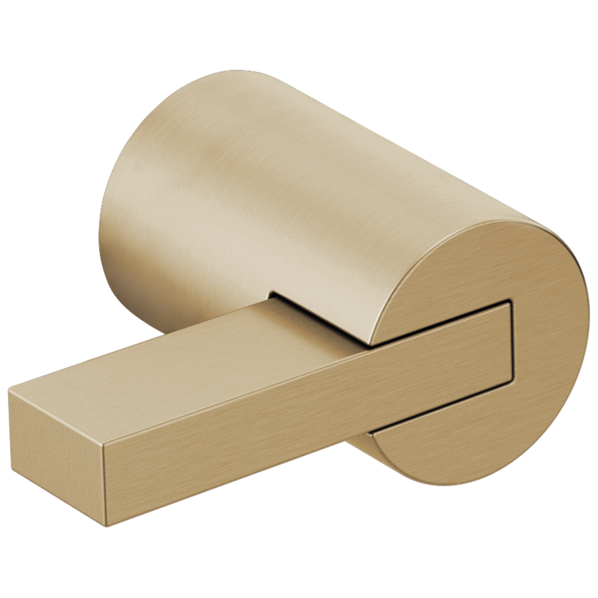 BRIZO Litze Two-Handle Wall Mount Tub Filler Extended Lever Handle Kit — Luxe Gold