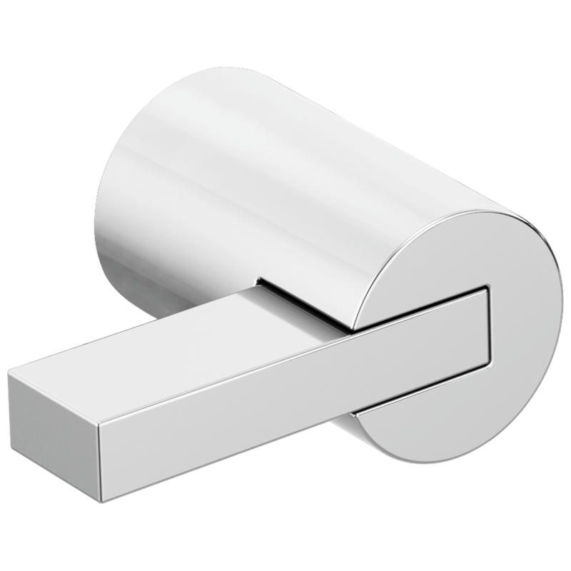 BRIZO Litze Two-Handle Wall Mount Tub Filler Extended Lever Handle Kit — Chrome