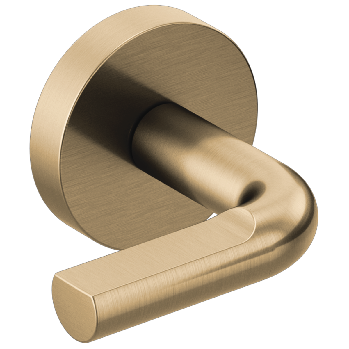BRIZO Litze Two-Handle Wall Mount Tub Filler Notch Lever Handle Kit — Luxe Gold