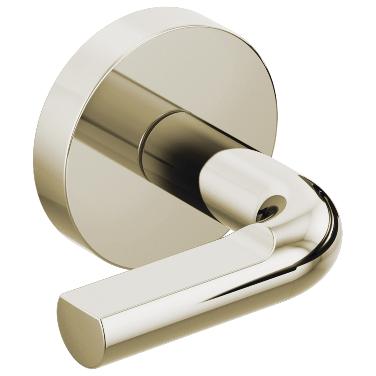 BRIZO Litze Two-Handle Wall Mount Tub Filler Notch Lever Handle Kit — Polished Nickel