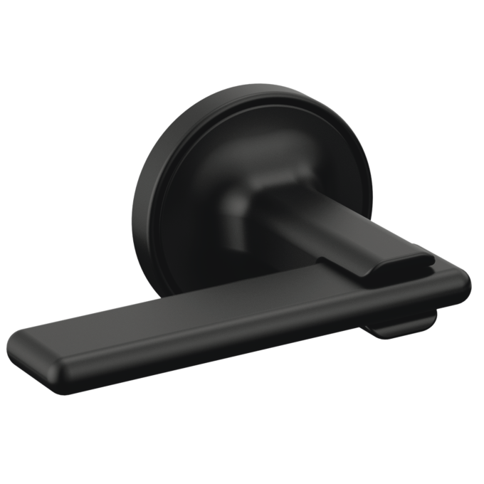 BRIZO Allaria Two-Handle Wall Mount Tub Filler Lever Handle Kit — Matte Black