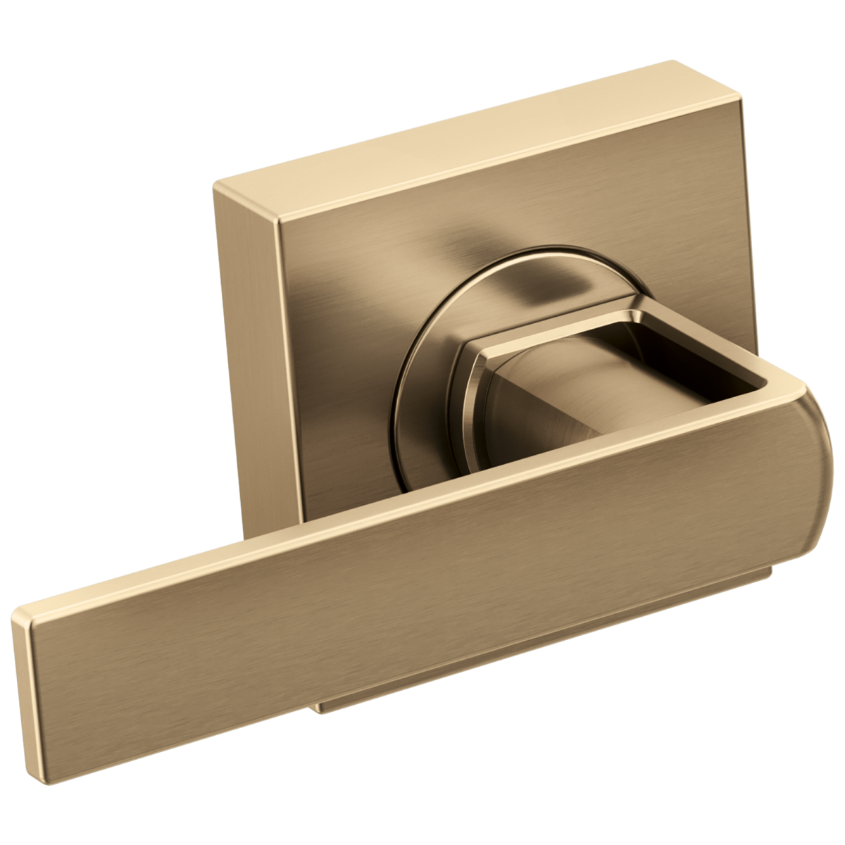 BRIZO Frank Lloyd Wright Two-Handle Wall Mount Tub Filler Gap Lever Handle Kit — Luxe Gold