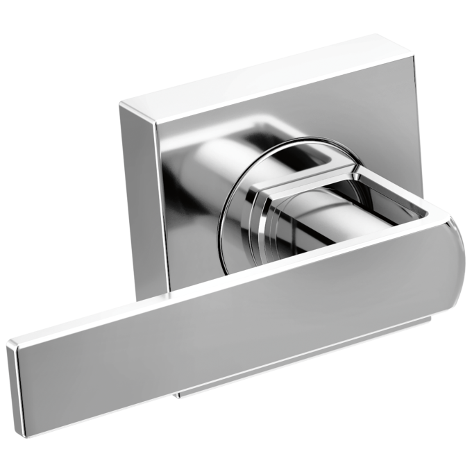 BRIZO Frank Lloyd Wright Two-Handle Wall Mount Tub Filler Gap Lever Handle Kit — Chrome