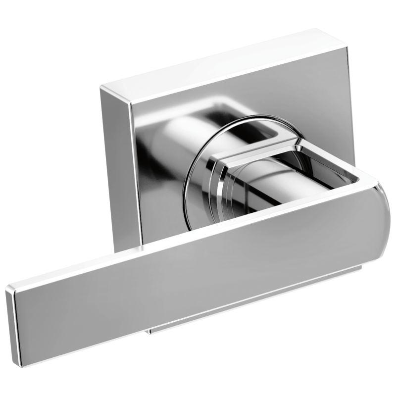 BRIZO Frank Lloyd Wright Two-Handle Wall Mount Tub Filler Gap Lever Handle Kit — Chrome