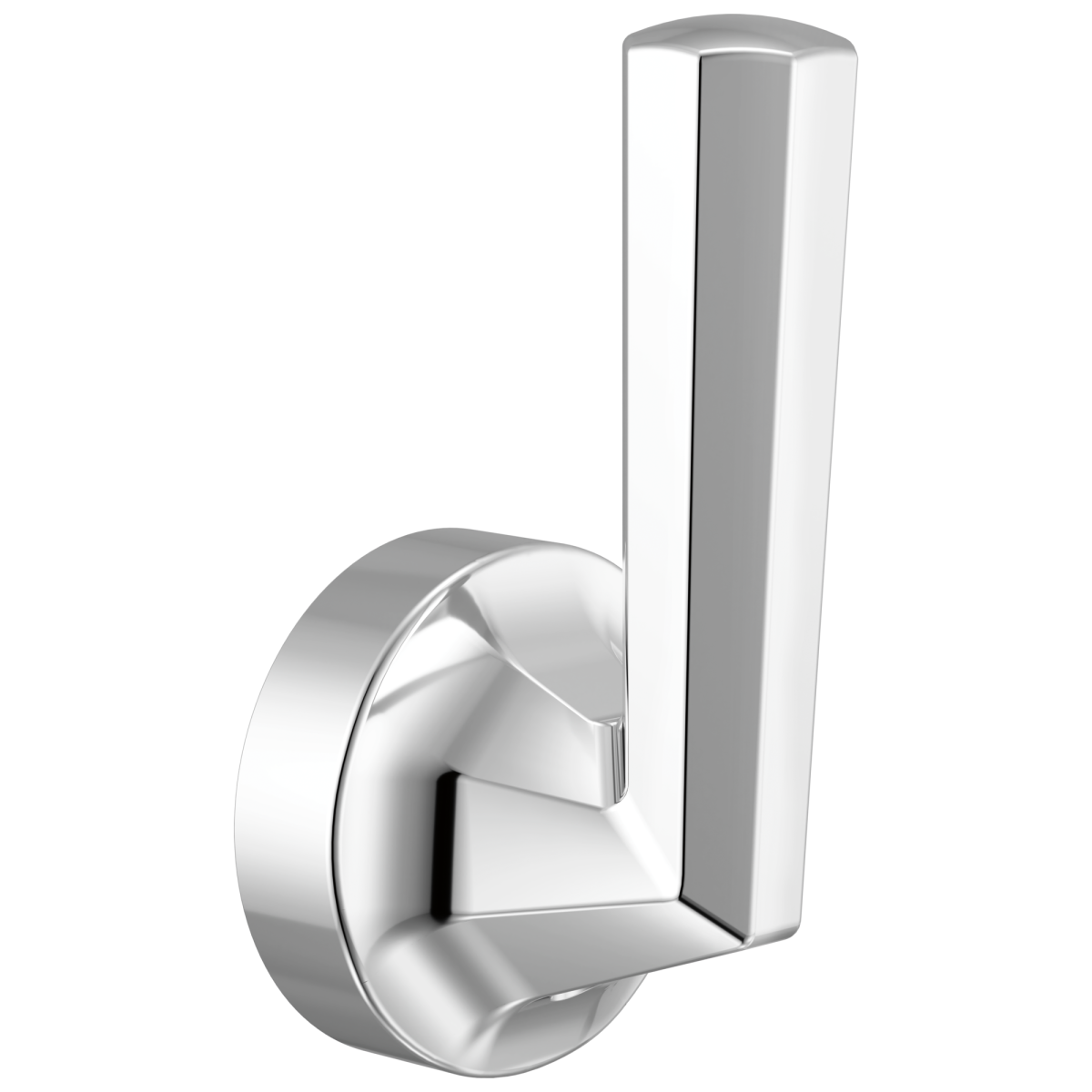 BRIZO Beauclere Single-Handle Floor Mount Tub Filler Lever Handle Kit — Chrome
