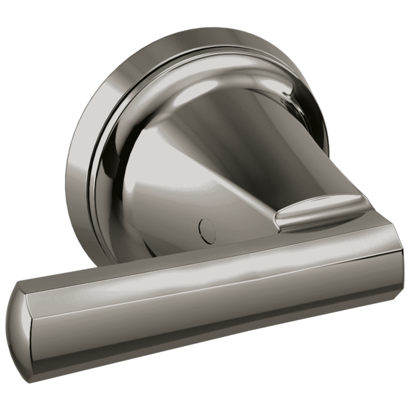 BRIZO Levoir Wall Mount Tub Filler Lever Handle Kit — Brilliance Black Onyx