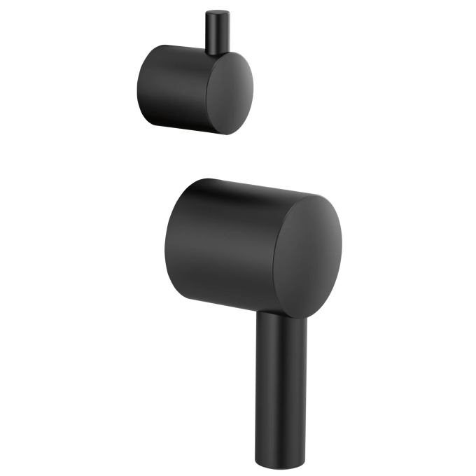 BRIZO Jason Wu for BRIZO Pressure Balance Integrated Trim Lever Handles — Matte Black