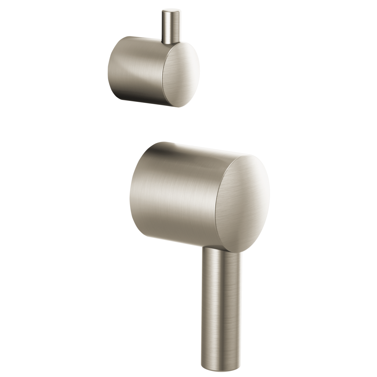 BRIZO Odin Pressure Balance Integrated Trim Lever Handles — Brushed Nickel