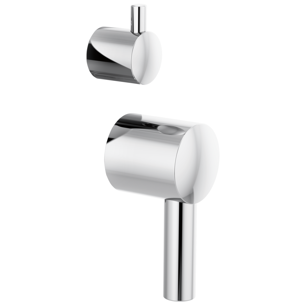BRIZO Odin Pressure Balance Integrated Trim Lever Handles — Chrome
