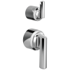 BRIZO Levoir Pressure Balance Valve with Integrated Diverter Trim Lever Handle Kit — Chrome