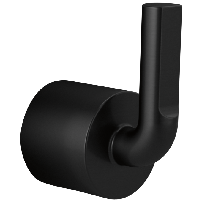 BRIZO Litze 3 And 6 Setting Diverter Trim Handle Kit - Notch Lever — Matte Black