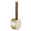 BRIZO Odin Bar Faucet Wood Lever Handle Kit — Polished Nickel / Wood