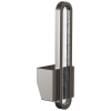 BRIZO Frank Lloyd Wright Pull-Down Kitchen Faucet Arc Lever with Glass Inlay Handle Kit​ — Brilliance Black Onyx / Clear