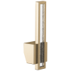 BRIZO Frank Lloyd Wright Pull-Down Kitchen Faucet Lever with Glass Inlay Handle Kit​ — Luxe Gold / Clear Acrylic