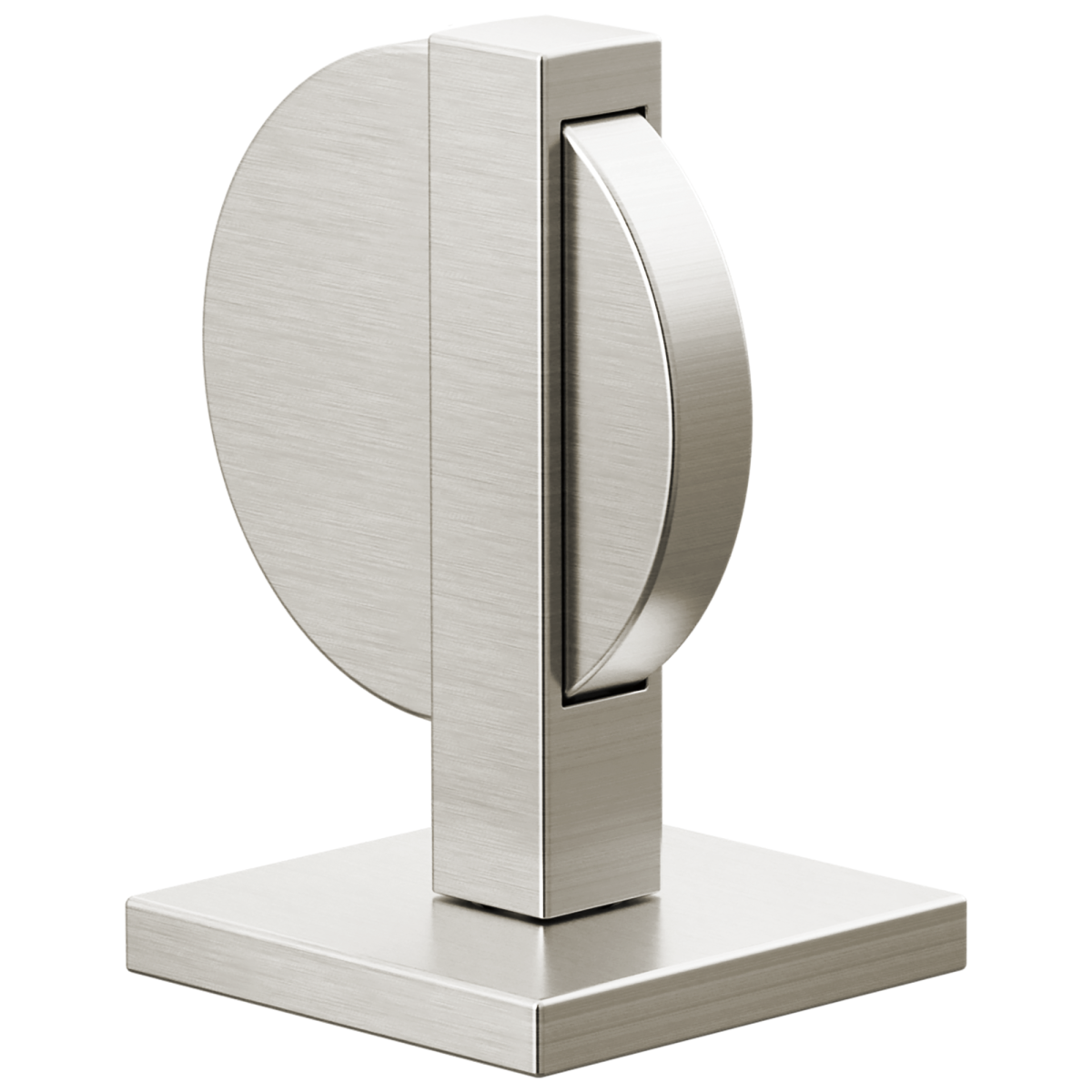 BRIZO Frank Lloyd Wright Widespread Lavatory Lunar Handle Kit — Luxe Nickel